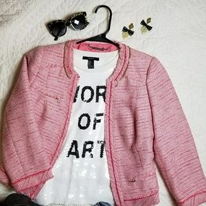 Pink blazer